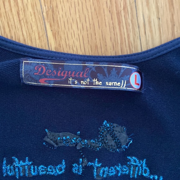 Blue Desigual dress size large - Picture 5 of 5